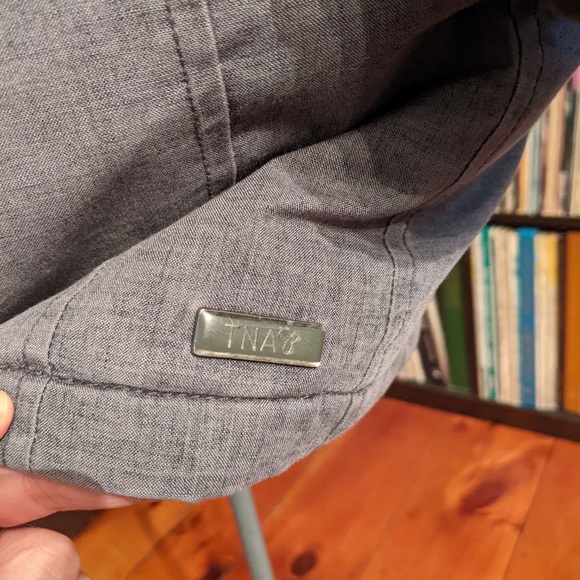 TNA Verbier Parka winter coat, size small, grey - Picture 8 of 9